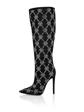 PHILIPP PLEIN PHILIPP PLEIN Kozaki 11493 Czarny
