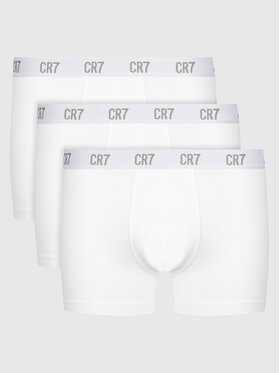 Cristiano Ronaldo CR7 Cristiano Ronaldo CR7 Komplet 3 par bokserek Main Basic 3Pack 8100-49-100 Biały