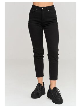 Makadamia Makadamia Jeansy C104 Czarny Fitted Fit