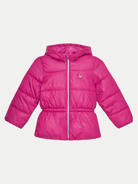 United Colors Of Benetton United Colors Of Benetton Geacă de iarnă 2NQRGN02X Roz Regular Fit