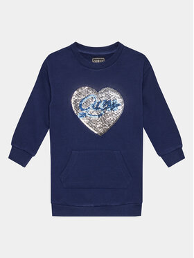 Guess Guess Haljina za svaki dan K3BK26 KAD73 Tamnoplava Regular Fit