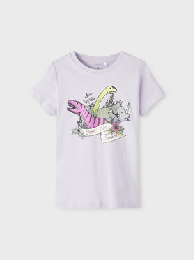 NAME IT NAME IT Tričko 13213329 Fialová Regular Fit