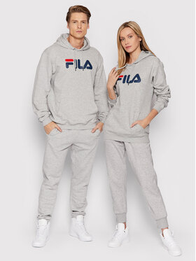 Fila Fila Mikina Unisex 681090 Šedá Regular Fit