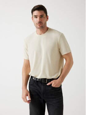 Guess Guess T-Shirt 178581 Beżowy Classic Fit
