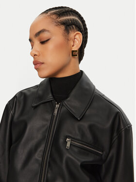 Μπουφάν από απομίμηση δέρματος Gina Tricot φωτογραφία