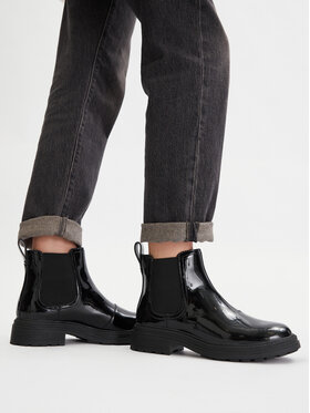Clarks Clarks Kotníková obuv s elastickým prvkem Orinoco3 Lane 26184623 Černá