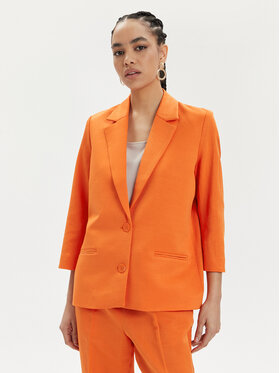 Tamaris Apparel Tamaris Apparel Marynarka Craon TAW0511 Pomarańczowy Relaxed Fit