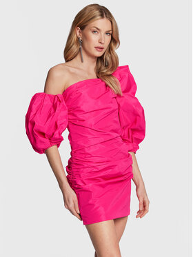 Pinko Pinko Koktejlové šaty Andros 100084 Y3LE Ružová Slim Fit