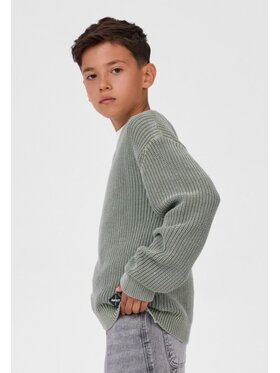 minoti minoti Sweter 33KNIT268 Khaki Regular Fit