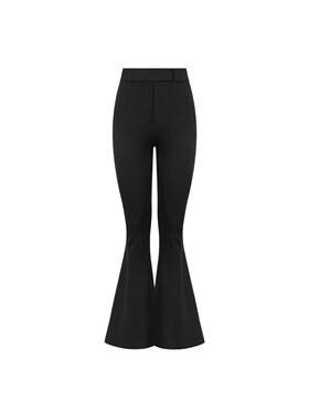 MANDRAGORA MANDRAGORA Pantaloni da donna Vanya Nero Standard Fit