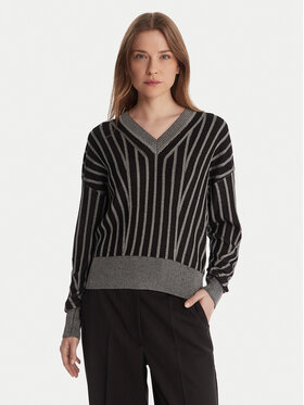 DKNY DKNY Sweter P5MSDZ52 Szary Regular Fit