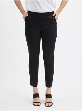 Orsay Orsay Spodnie damskie 356247660000__40 Czarny Regular Fit
