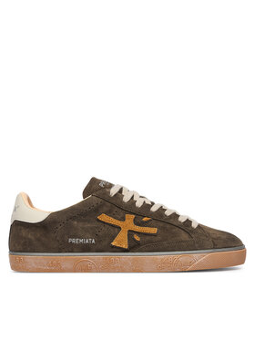 Premiata Premiata Sneakersy Steven Var 7627 Zielony ciemny