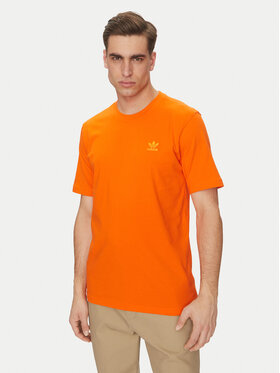 adidas adidas Тишърт Trefoil Essentials JC9995 Оранжев Regular Fit