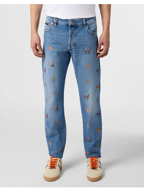 PHILIPP PLEIN PHILIPP PLEIN Jeans 29788 Blu Straight Leg
