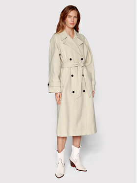 Samsøe Samsøe Samsøe Samsøe Trench-coat Belle F22200005 Beige Regular Fit