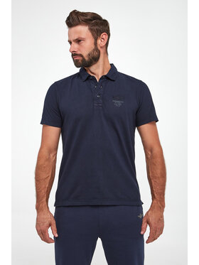 Aeronautica Militare Aeronautica Militare Polo 241PO1765J633 Granatowy Slim Fit
