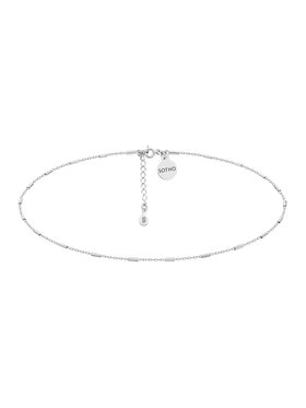 sotho Sotho Choker N3036 Srebrny