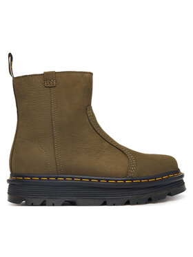 Dr. Martens Dr. Martens Μποτάκια ZEBZAG Rigger Olive Wyoming DM42022300 Πράσινο
