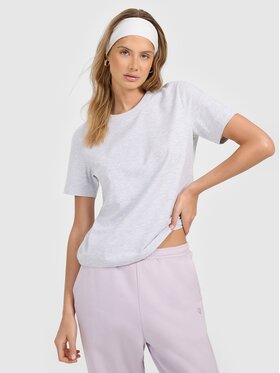 4F 4F T-Shirt NOS Ανοιχτό γκρι Regular Fit