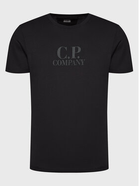 C.P. Company C.P. Company T-Shirt 30/1 13CMTS119A 005100W Μαύρο Regular Fit