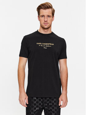 KARL LAGERFELD KARL LAGERFELD T-Shirt 755037 534221 Golden Regular Fit
