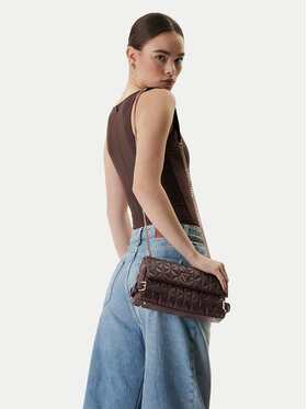 Guess Guess Дамска чанта Paisleigh HWQG98 83210 Кафяв