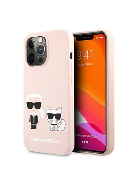 KARL LAGERFELD KARL LAGERFELD Etui na telefon Choupette Silicone Różowy