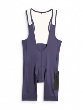 4F 4F Szorty rowerowe ALTERNATIVE PATH Granatowy Slim Fit