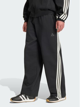 adidas adidas Spodnie materiałowe 167693 Czarny Loose Fit