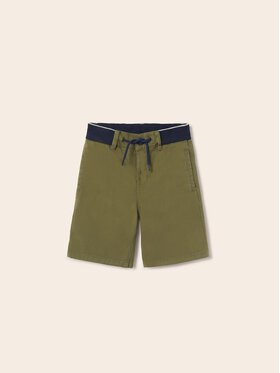 Mayoral Mayoral Pantaloncini di tessuto 6250 Verde