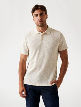 Guess Guess T-Shirt 176803 Beżowy Classic Fit