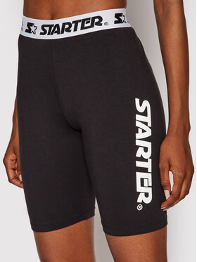 Starter Starter Sportovní kraťasy SDG-008-BD Černá Slim Fit