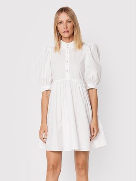 Custommade Custommade Vsakodnevna obleka Lema 999369421 Bela Relaxed Fit
