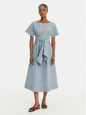 Weekend Max Mara Weekend Max Mara Rochie de zi Pioppo 2615221152 Albastru celest Regular Fit