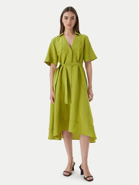 Marella Marella Košeľové šaty Emme by Marella Detto 2615221082 Zelená Regular Fit