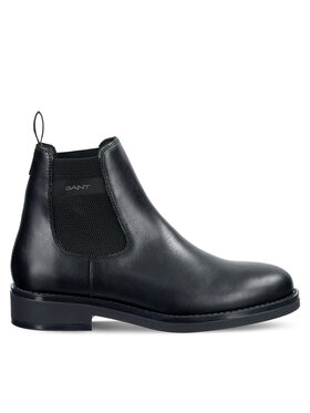 Gant Gant Kotníková obuv s elastickým prvkem 31651105 Černá