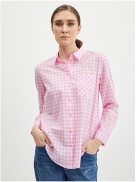 Orsay Orsay Koszula 619135-353000__36 Różowy Regular Fit