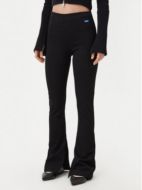 HUGO HUGO Pantaloni din material 50531189 Negru Regular Fit