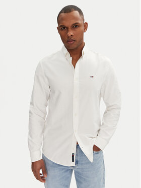 Tommy Jeans Tommy Jeans Πουκάμισο DM0DM21298 Λευκό Regular Fit