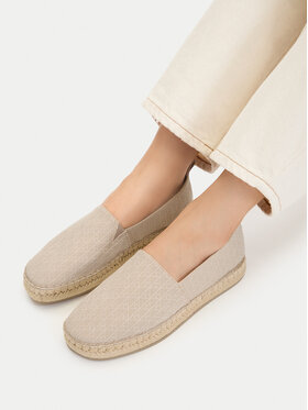Calvin Klein Calvin Klein Espadrile All Over CK HW0HW02933 Bej