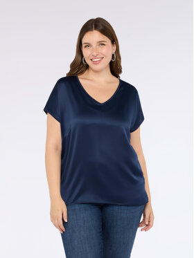 Fiorella Rubino Fiorella Rubino T-shirt G063L308231N034 Blu Regular Fit
