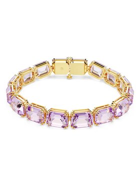 Swarovski Swarovski Bransoletka Millenia tennis 5720487 Fioletowy