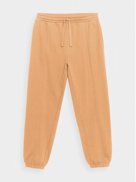 Outhorn Outhorn Pantaloni trening OTHAW23TTROM442 Portocaliu Regular Fit