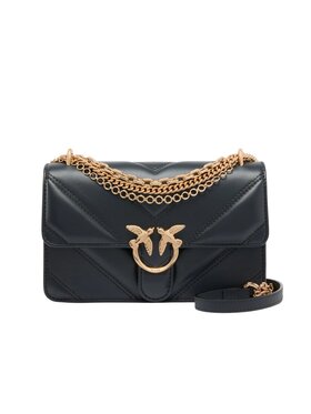 PINKO PINKO Torba LOVE ONE MINI TRIPLA CATENA NA Szary
