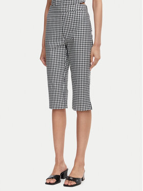 Guess Guess Παντελόνι Capri W6YB35 W4486 Μαύρο Slim Fit