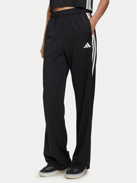 adidas adidas Sporta bikses Tiro Cut 3-Stripes Mesh JG4103 Melns Loose Fit