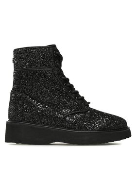 MICHAEL Michael Kors MICHAEL Michael Kors Ботильйони Aniya Lug Bootie 40F3AYFEED Чорний