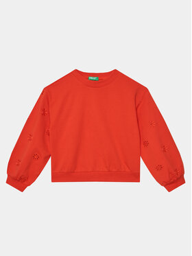 United Colors Of Benetton United Colors Of Benetton Bluza 3BC1C10ID Czerwony Regular Fit