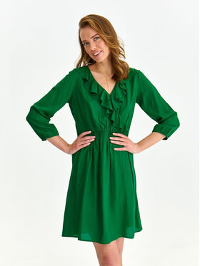 Top Secret Top Secret Sukienka codzienna SSU4418ZI Zielony Regular Fit